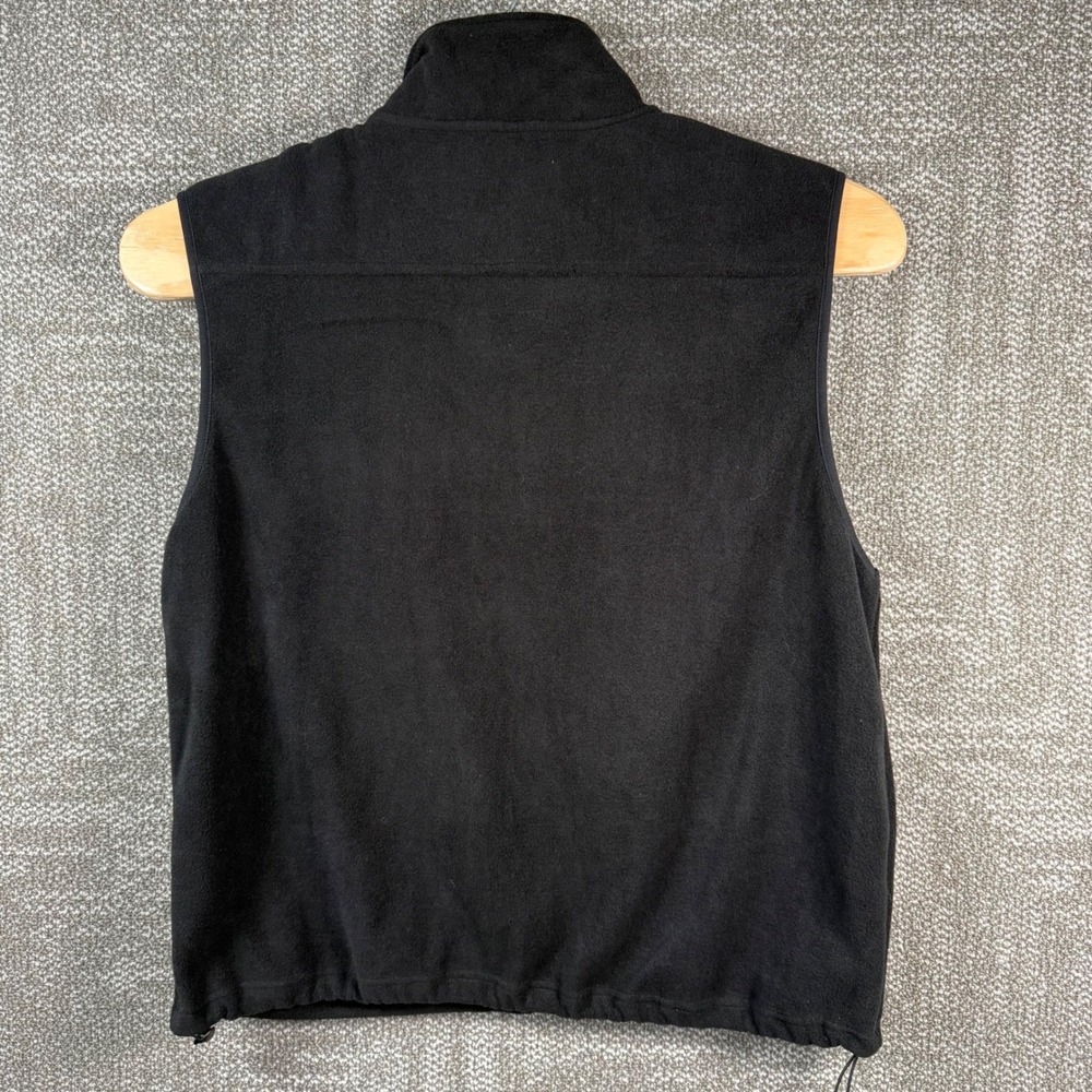 Harriton Guinness Fleece Vest Mens XL Black Full Zip Embroidered Logo Beer Irish - Picture 3 of 7